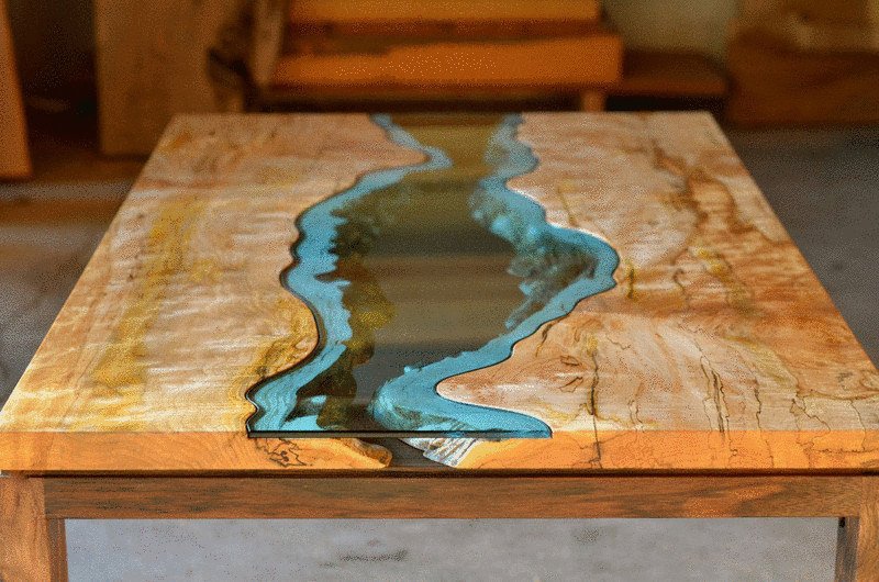 epoxy resin table